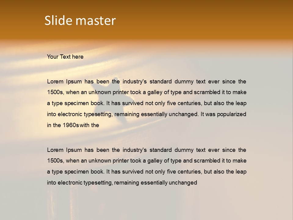 Middle East Arab Gulf PowerPoint Template