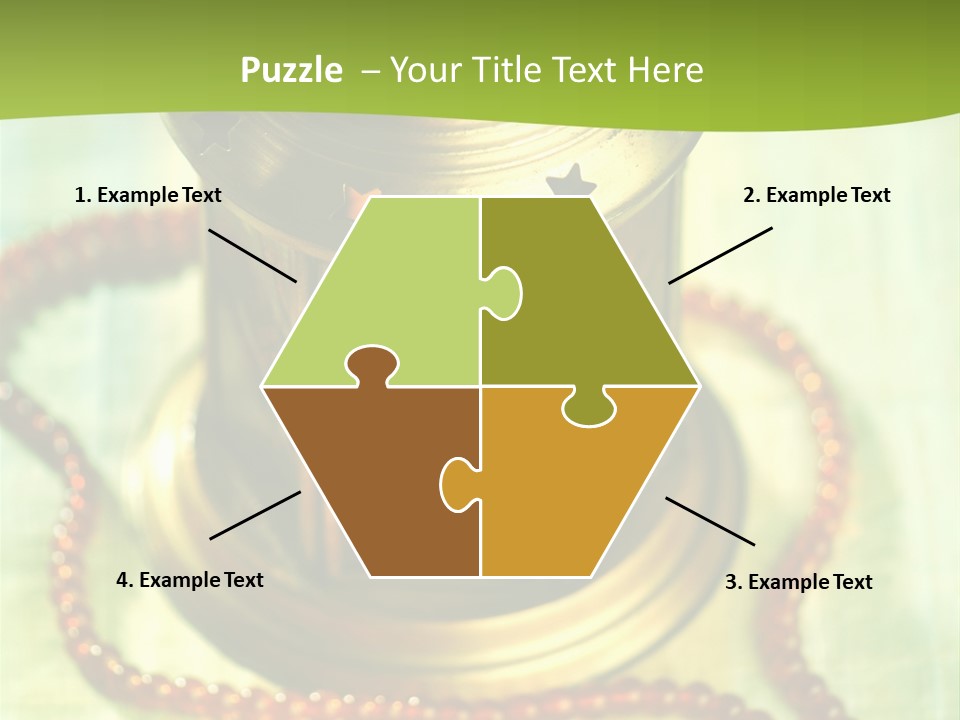 Lighting Equipment Religion Celebration PowerPoint Template