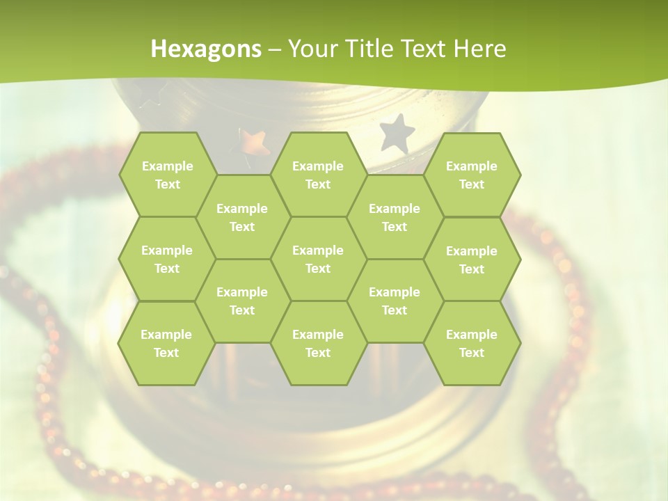 Lighting Equipment Religion Celebration PowerPoint Template