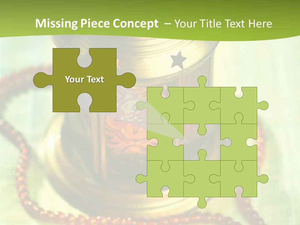 Lighting Equipment Religion Celebration PowerPoint Template