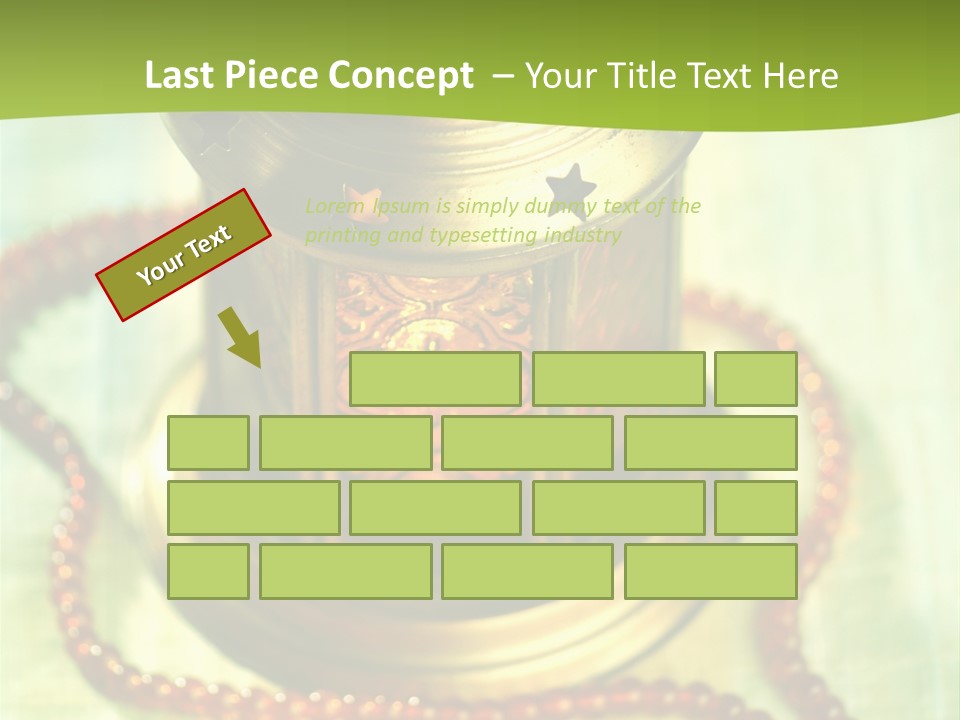 Lighting Equipment Religion Celebration PowerPoint Template