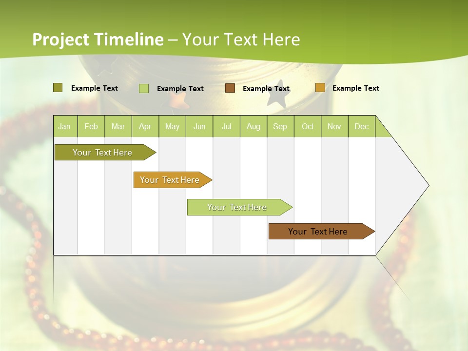 Lighting Equipment Religion Celebration PowerPoint Template