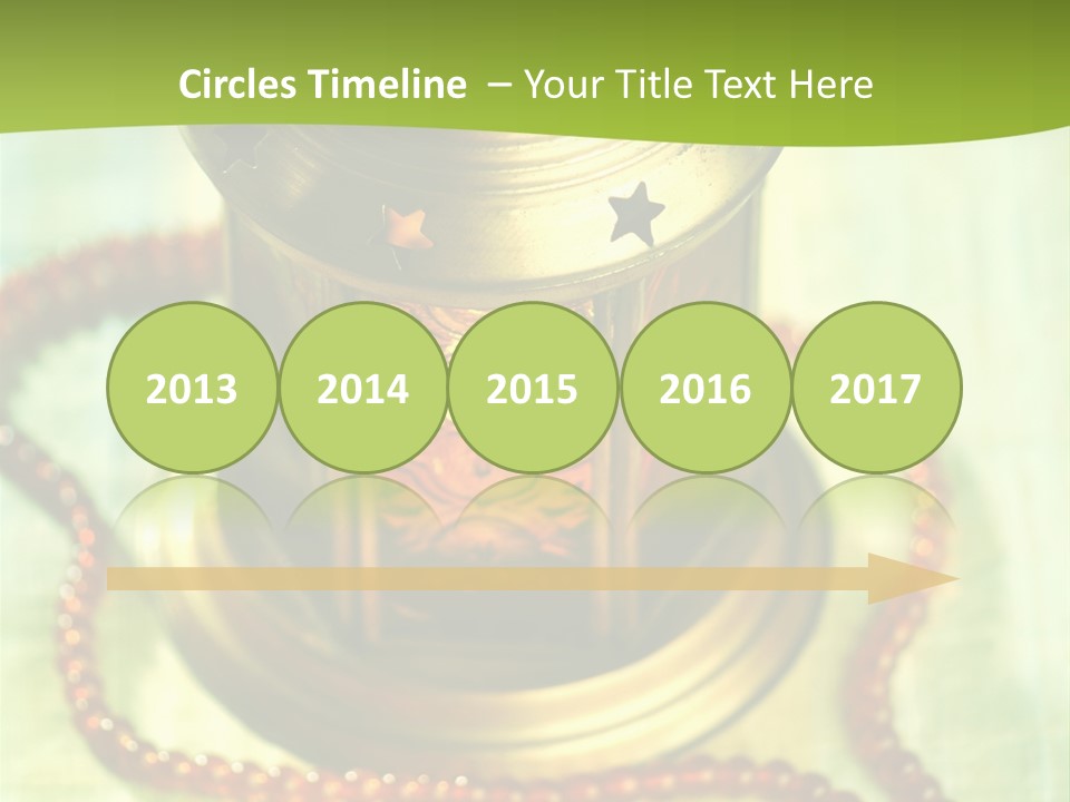 Lighting Equipment Religion Celebration PowerPoint Template