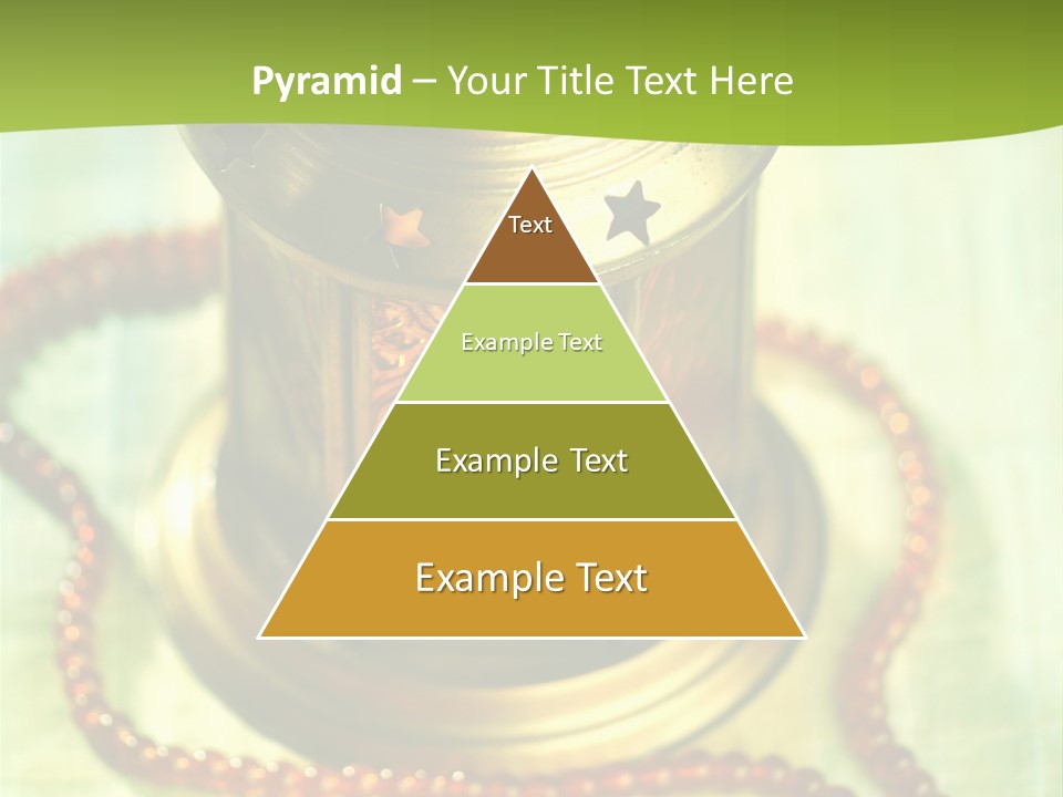 Lighting Equipment Religion Celebration PowerPoint Template