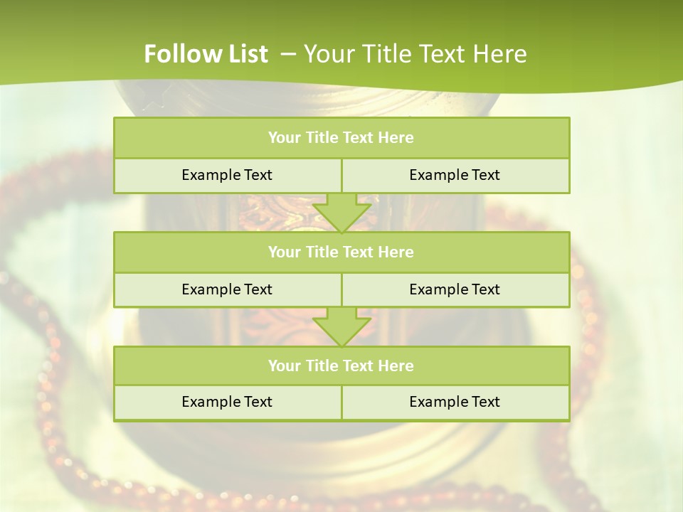 Lighting Equipment Religion Celebration PowerPoint Template