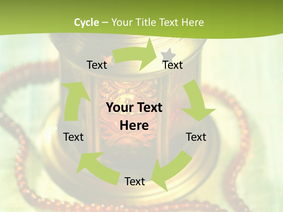 Lighting Equipment Religion Celebration PowerPoint Template