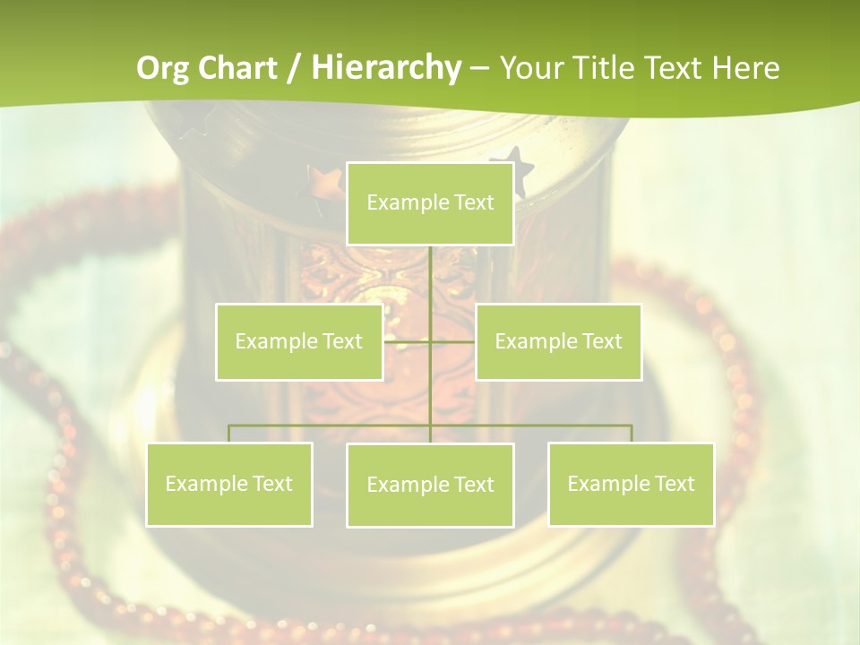 Lighting Equipment Religion Celebration PowerPoint Template