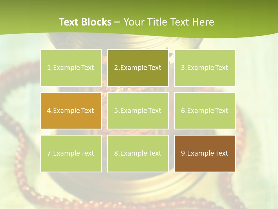 Lighting Equipment Religion Celebration PowerPoint Template