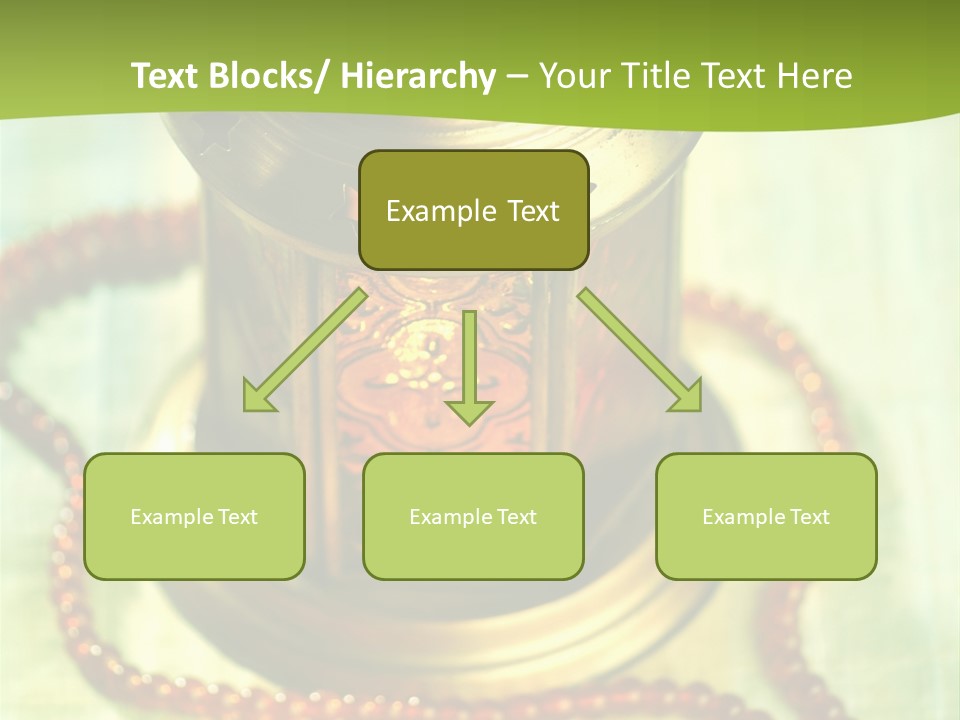Lighting Equipment Religion Celebration PowerPoint Template