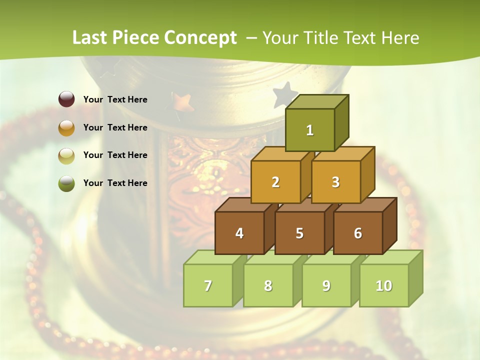 Lighting Equipment Religion Celebration PowerPoint Template