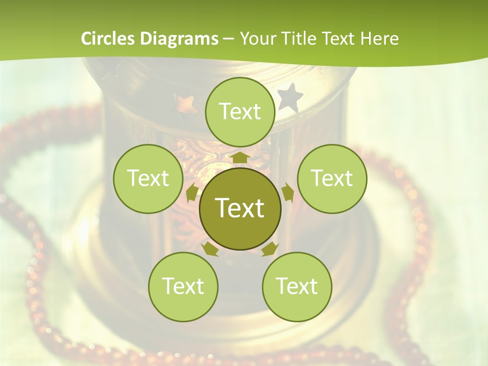 Lighting Equipment Religion Celebration PowerPoint Template