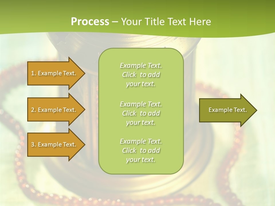 Lighting Equipment Religion Celebration PowerPoint Template