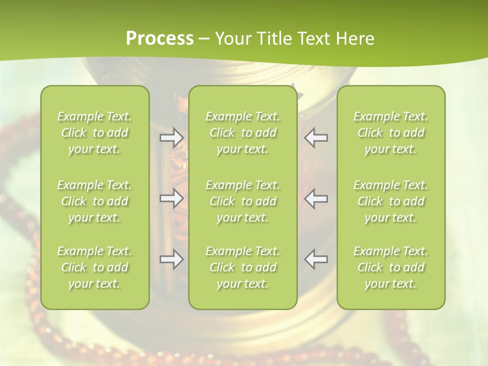 Lighting Equipment Religion Celebration PowerPoint Template