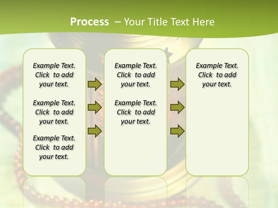 Lighting Equipment Religion Celebration PowerPoint Template