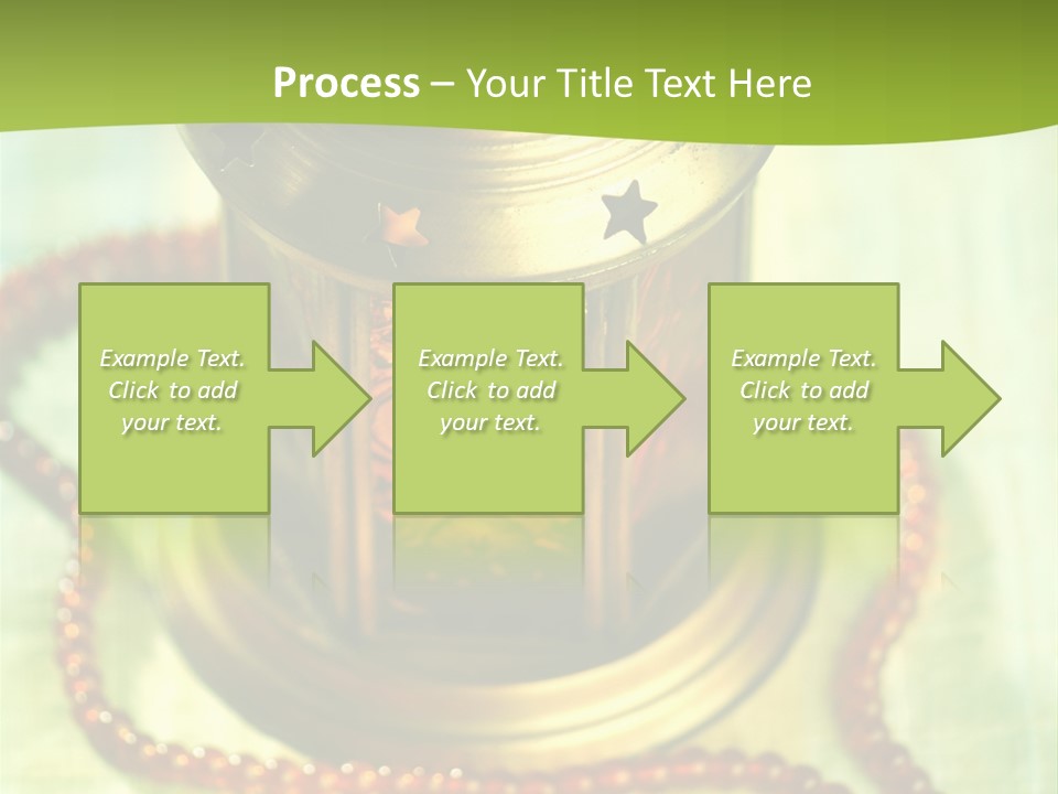 Lighting Equipment Religion Celebration PowerPoint Template