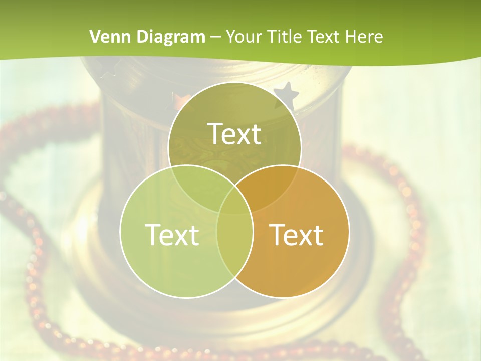 Lighting Equipment Religion Celebration PowerPoint Template