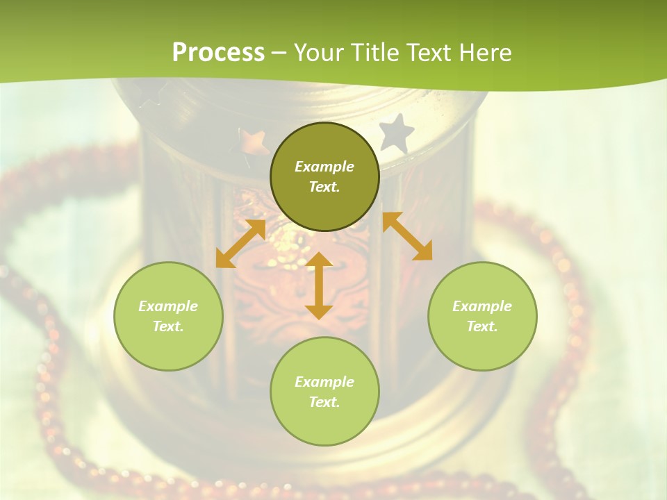 Lighting Equipment Religion Celebration PowerPoint Template