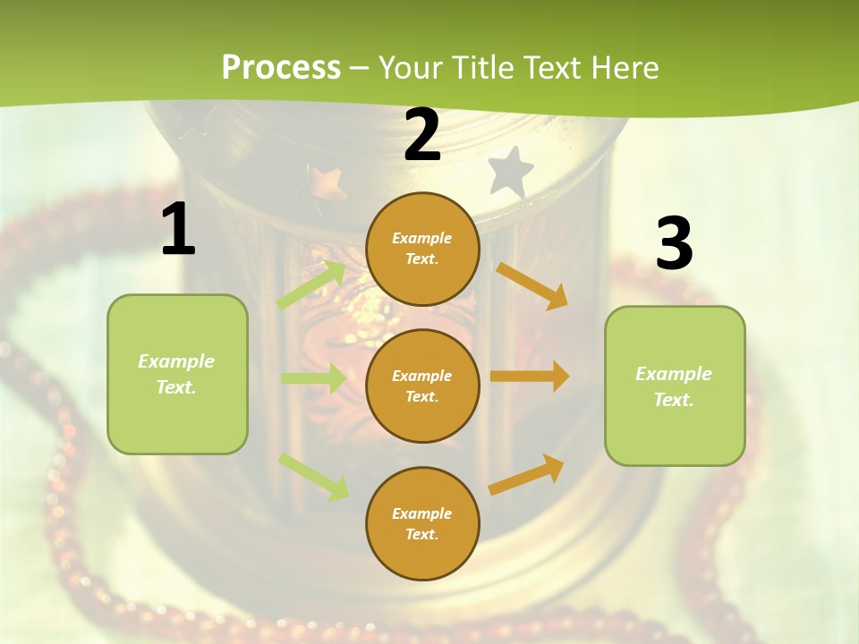 Lighting Equipment Religion Celebration PowerPoint Template