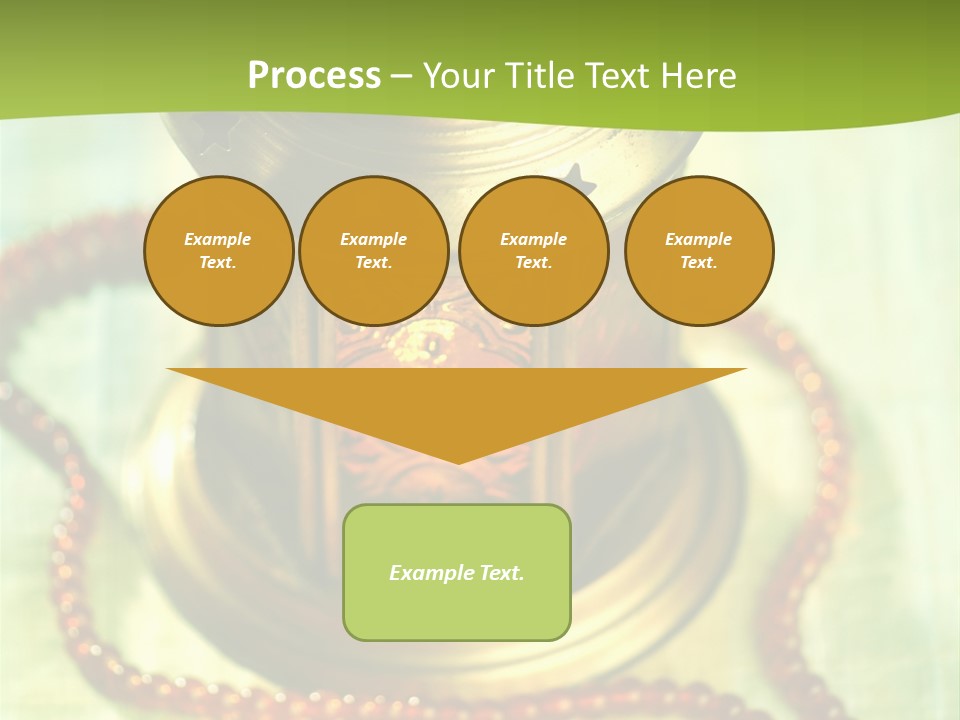 Lighting Equipment Religion Celebration PowerPoint Template