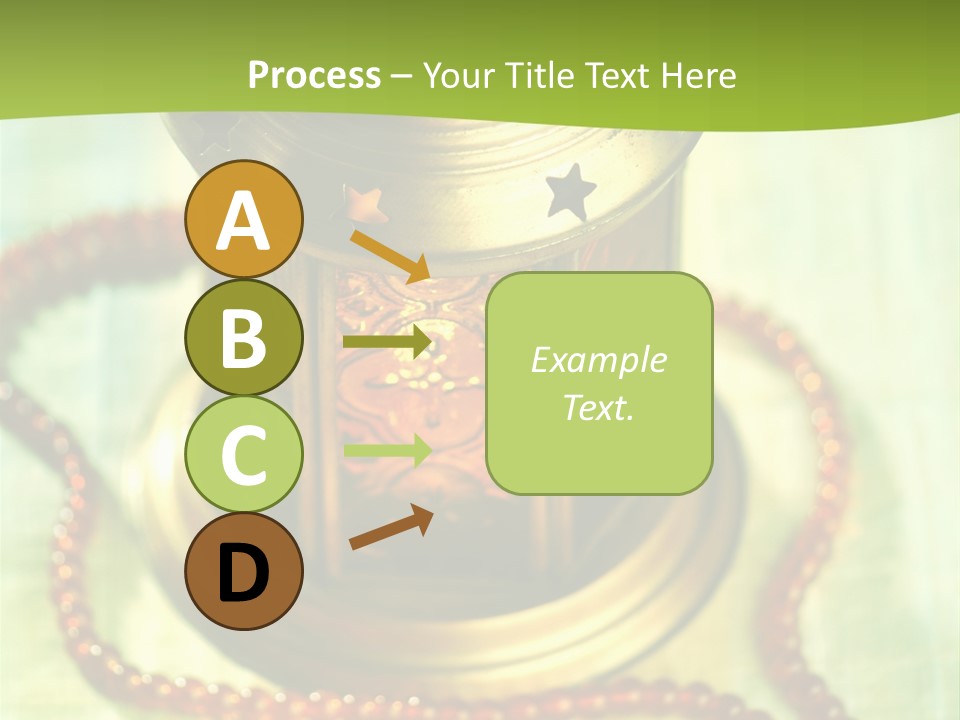 Lighting Equipment Religion Celebration PowerPoint Template