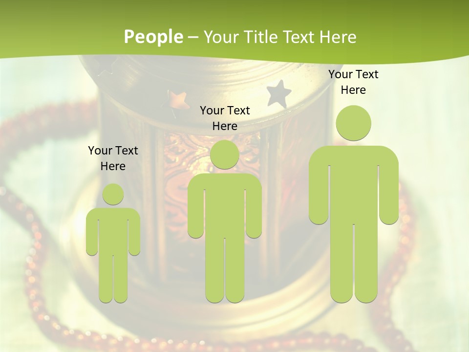 Lighting Equipment Religion Celebration PowerPoint Template