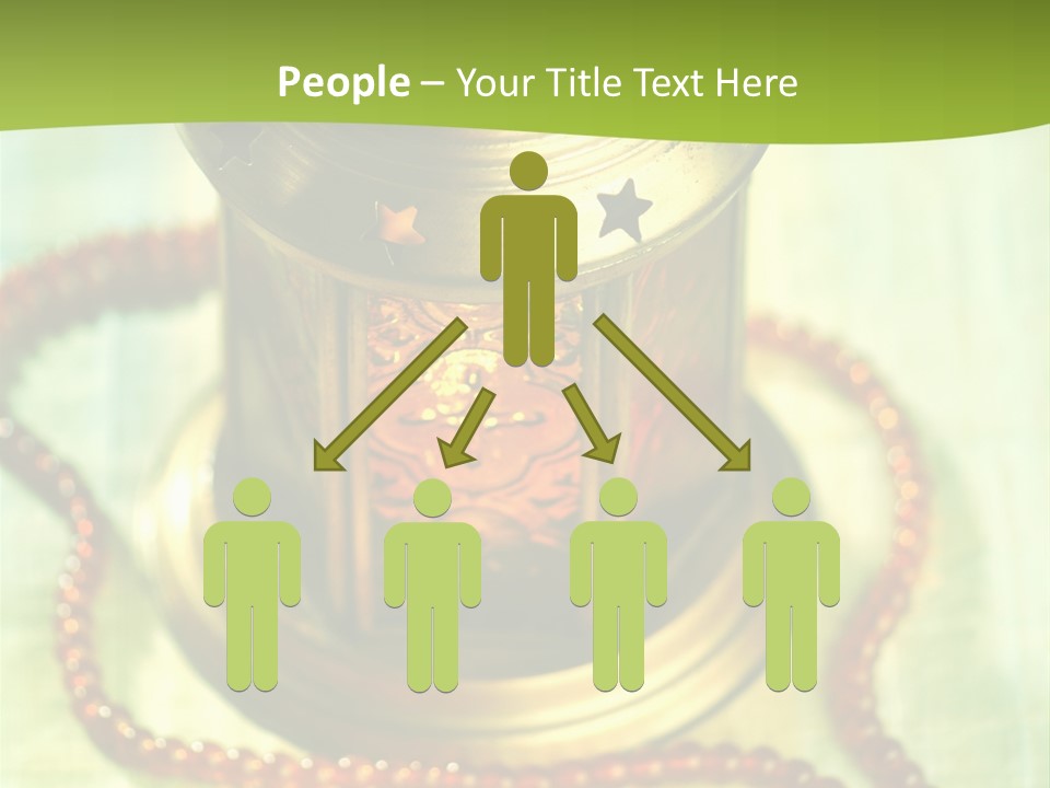 Lighting Equipment Religion Celebration PowerPoint Template