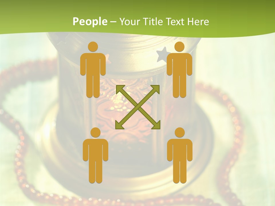 Lighting Equipment Religion Celebration PowerPoint Template