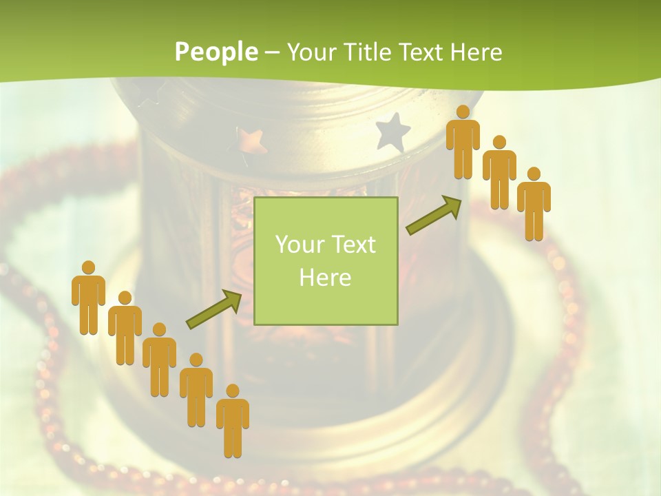 Lighting Equipment Religion Celebration PowerPoint Template