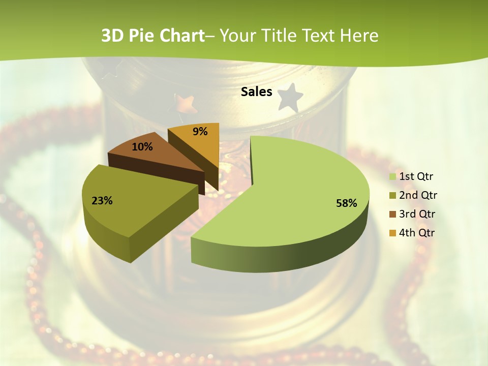 Lighting Equipment Religion Celebration PowerPoint Template