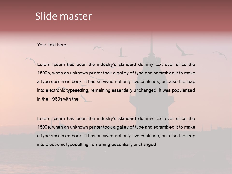 Travel Serene Orient PowerPoint Template