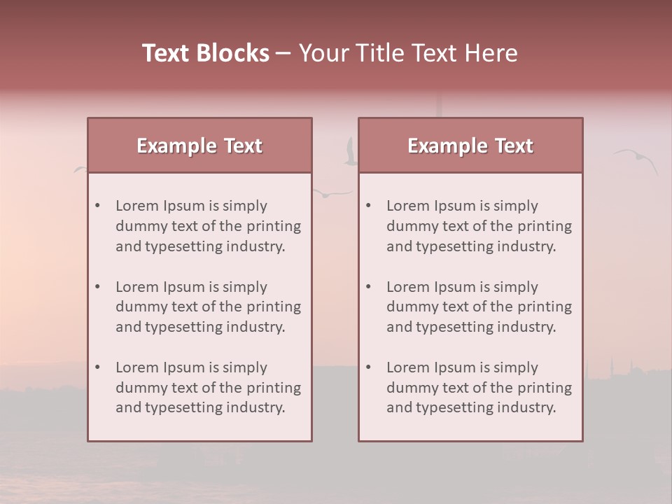 Travel Serene Orient PowerPoint Template
