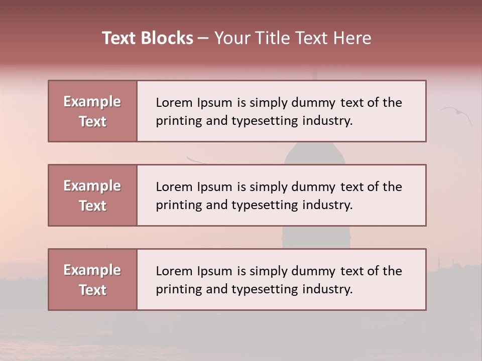 Travel Serene Orient PowerPoint Template