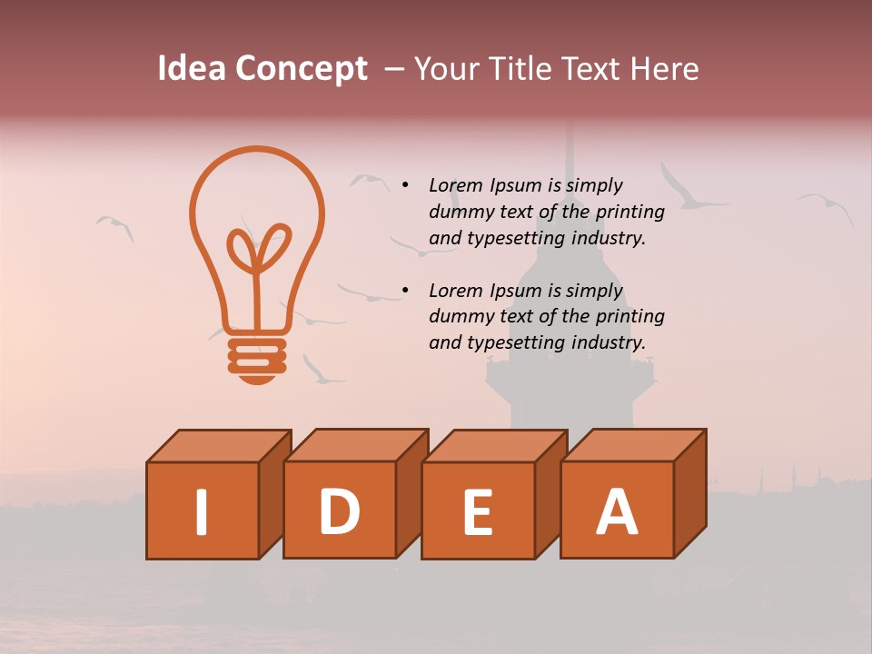 Travel Serene Orient PowerPoint Template