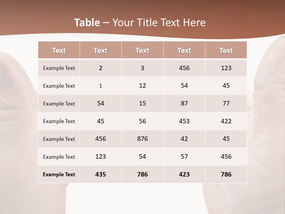 Clo Eup Religion Grandfather PowerPoint Template