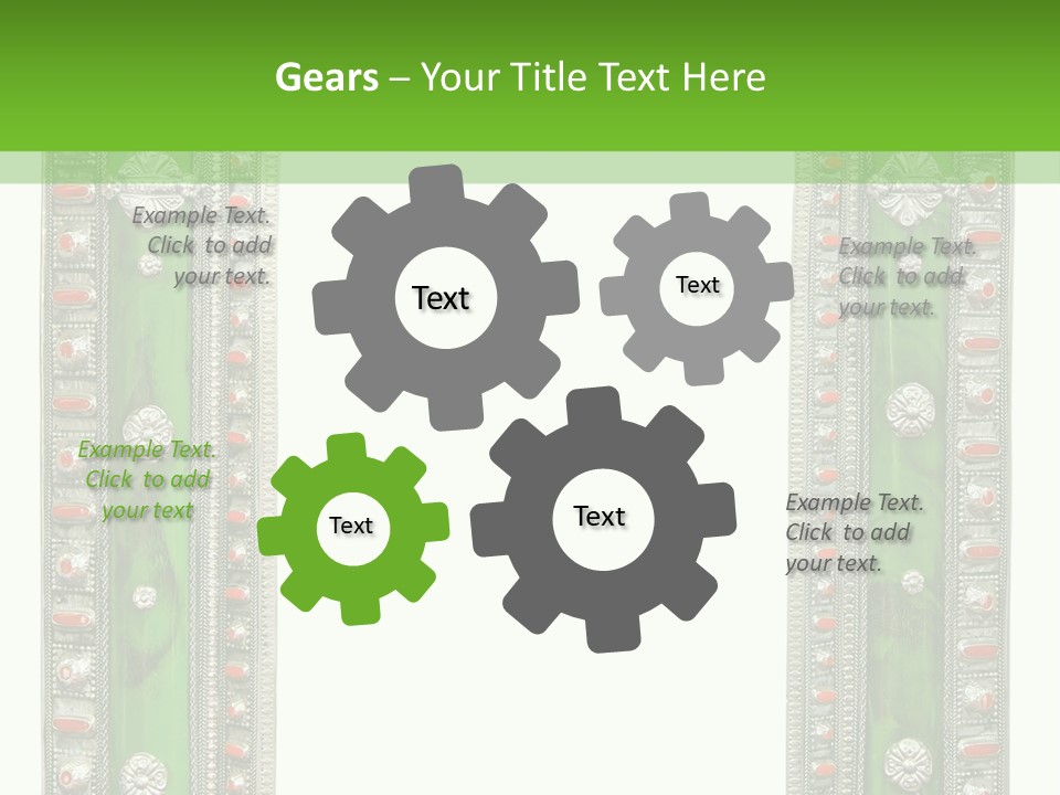 Vintage Art Decorative PowerPoint Template