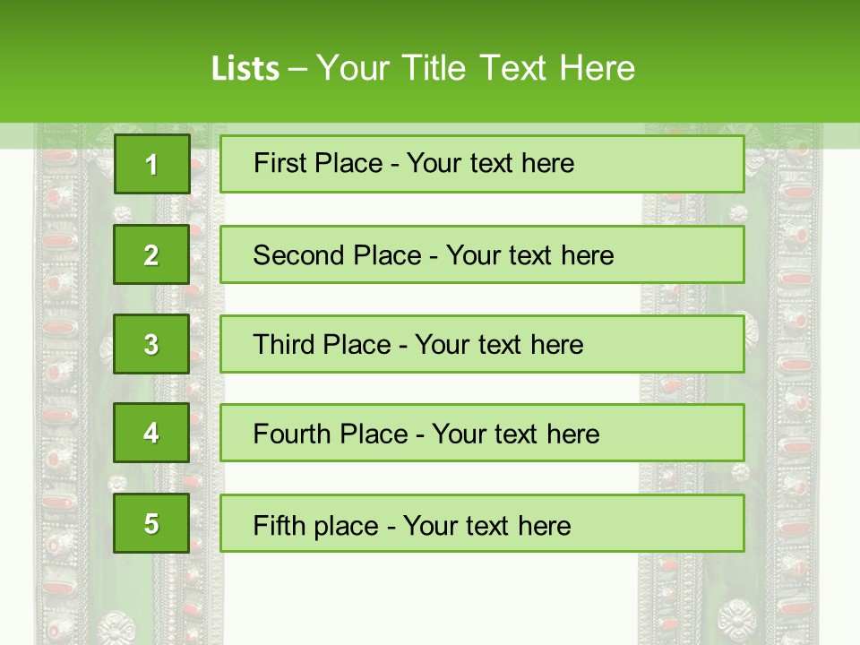 Vintage Art Decorative PowerPoint Template