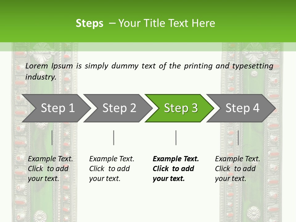 Vintage Art Decorative PowerPoint Template