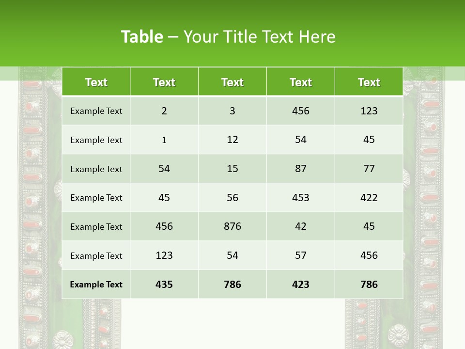 Vintage Art Decorative PowerPoint Template