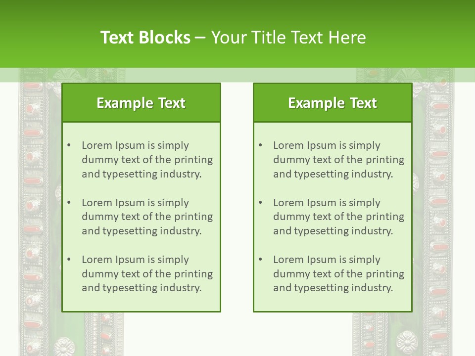 Vintage Art Decorative PowerPoint Template