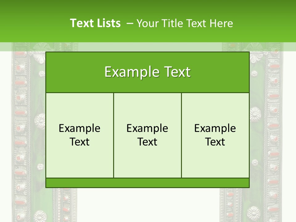Vintage Art Decorative PowerPoint Template
