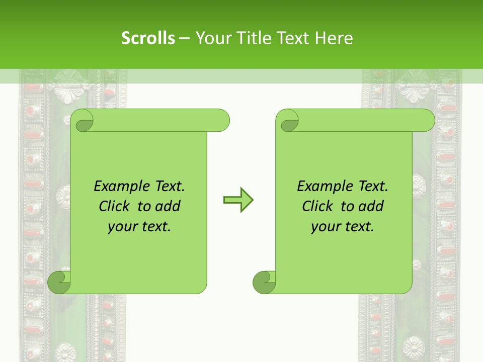 Vintage Art Decorative PowerPoint Template