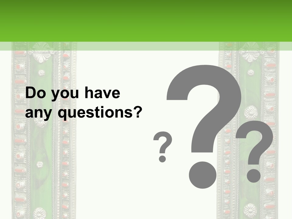 Vintage Art Decorative PowerPoint Template