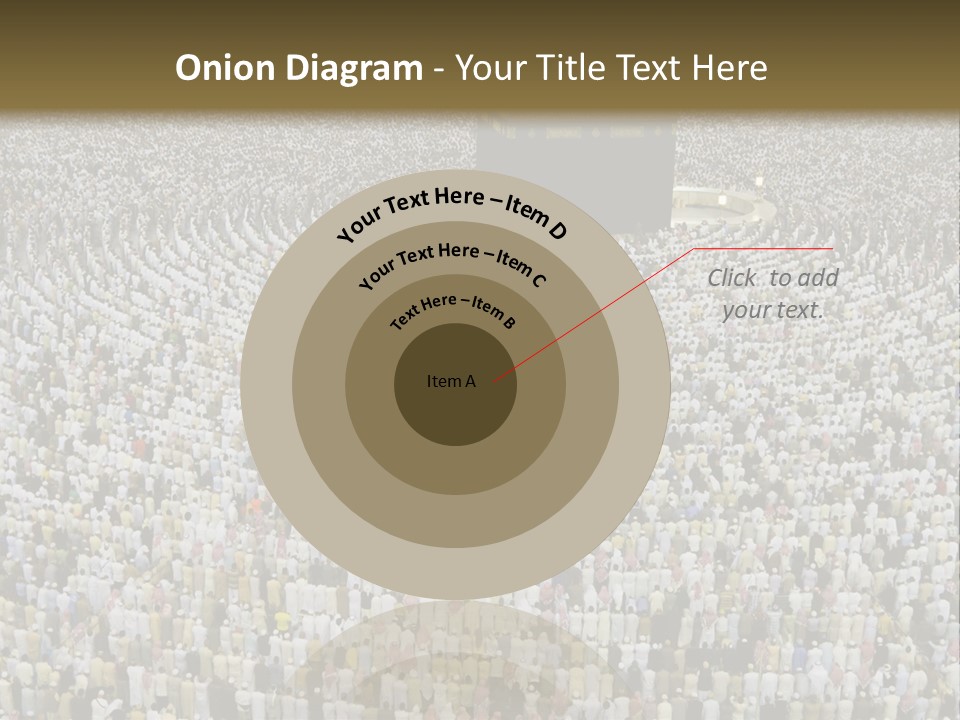 Meccah Ramadan Pilgrim PowerPoint Template