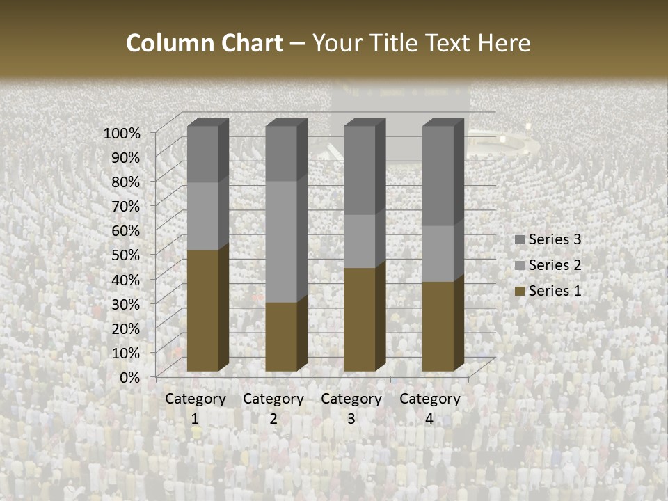 Meccah Ramadan Pilgrim PowerPoint Template