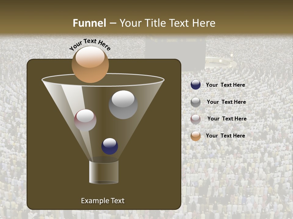 Meccah Ramadan Pilgrim PowerPoint Template
