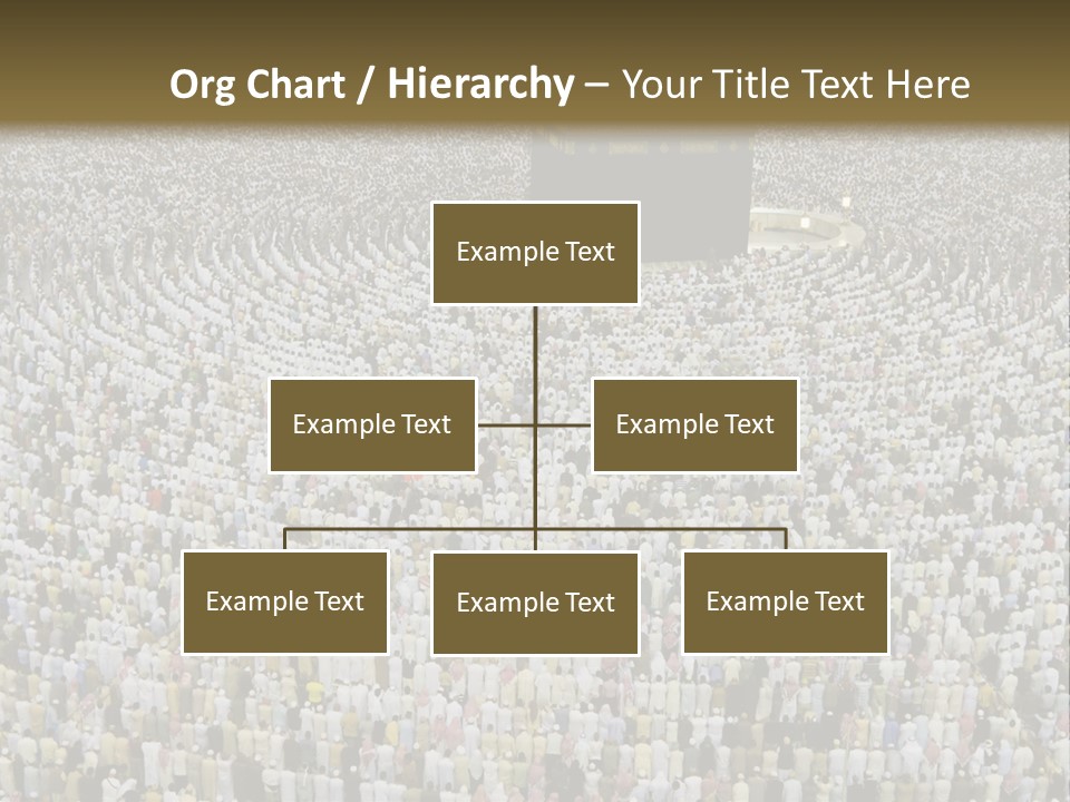 Meccah Ramadan Pilgrim PowerPoint Template