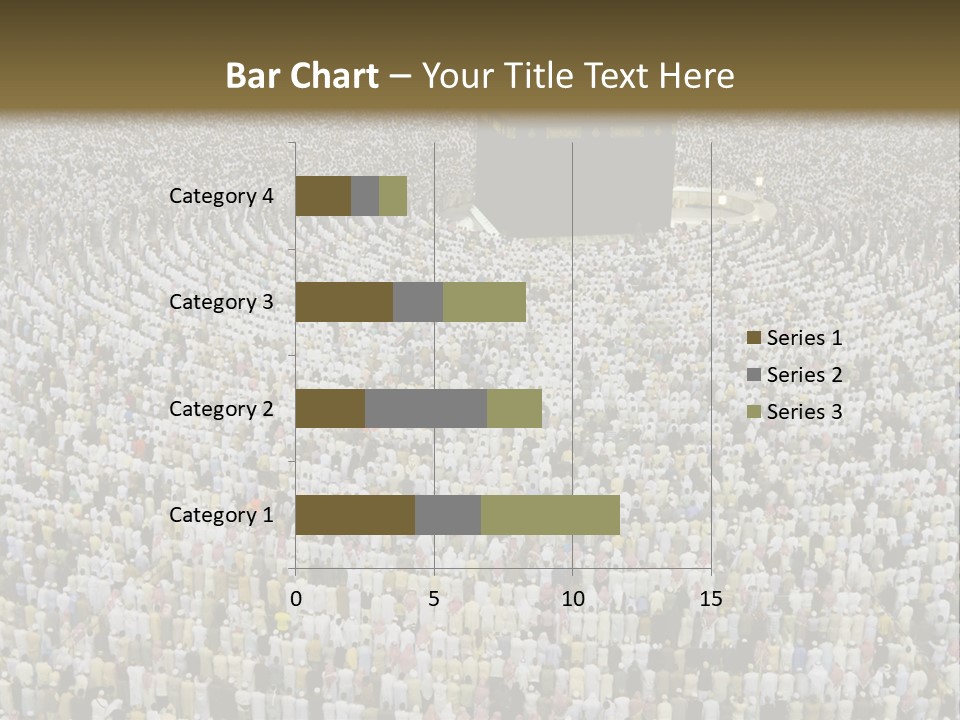 Meccah Ramadan Pilgrim PowerPoint Template
