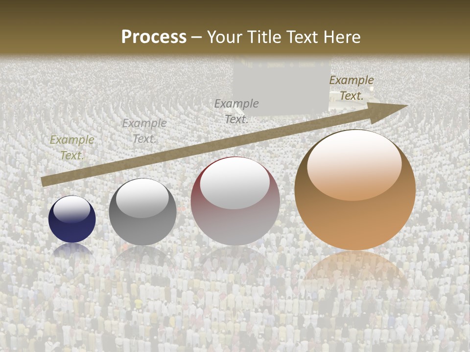 Meccah Ramadan Pilgrim PowerPoint Template