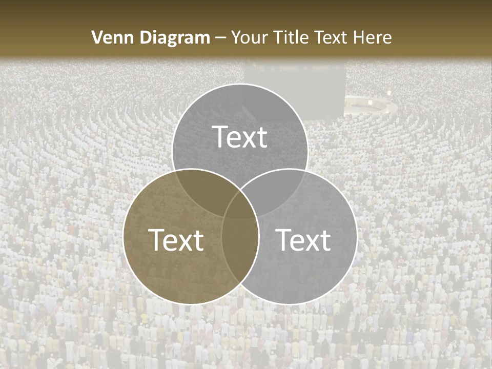 Meccah Ramadan Pilgrim PowerPoint Template