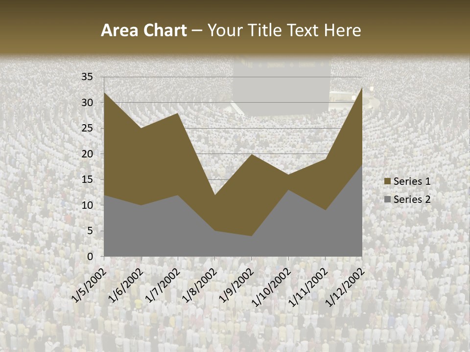 Meccah Ramadan Pilgrim PowerPoint Template